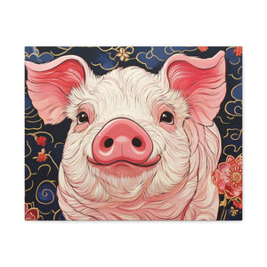 Lunar Year of the Pig - Matte Canvas