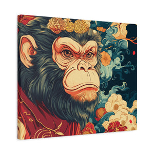 Lunar Year of the Monkey - Matte Canvas