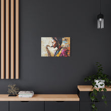 Load image into Gallery viewer, Saxophone Art Canvas, Elegant Wall Decor for Jazz Lovers, Music-Themed Home Decoration, Perfect Gift for Musicians, Unique Art Piece, [...]
