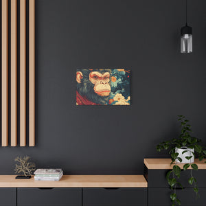 Lunar Year of the Monkey - Matte Canvas