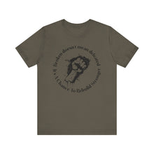 Load image into Gallery viewer, Empowering Unisex Jersey Tee - 'Broken Doesn’t Mean Defeated'
