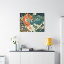 Load image into Gallery viewer, Lunar Year of the Dragon - Stretched Wall Decor for Home
