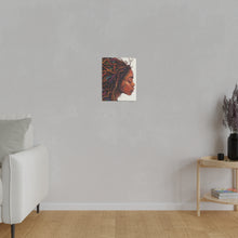 Load image into Gallery viewer, Grounded Woman of Color Matte Canvas, Stretched, 0.75&quot;
