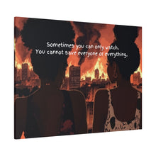 Load image into Gallery viewer, Inspirational Canvas Art – "Sometimes You Can Only Watch"
