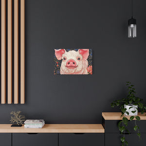 Lunar Year of the Pig - Matte Canvas