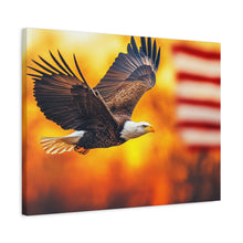 Load image into Gallery viewer, Patriotic Eagle Canvas Art - Inspirational Home Decor
