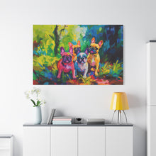 Load image into Gallery viewer, French Bulldog Canvas Art
