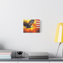 Load image into Gallery viewer, Patriotic Eagle Canvas Art - Inspirational Home Decor
