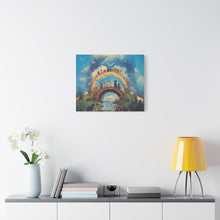 Load image into Gallery viewer, Rainbow Bridge Dog Canvas Artwork - Pet Lovers Home Decor

