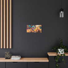 Load image into Gallery viewer, Colorful Butterfly and Sunflowers Canvas Art, Nature Wall Decor, Flower Artwork, Gift for Home, Boho Decor, Vibrant Art Print
