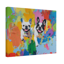 Load image into Gallery viewer, French Bulldog Canvas Art Print

