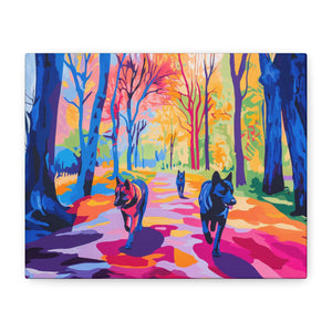 German Shepherd Canvas Art