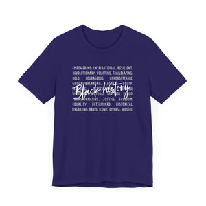 Empowering Unisex Jersey Tee - Inspirational Design for Equality and Justice