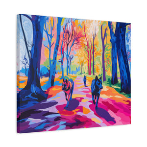 German Shepherd Canvas Art