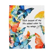 Butterfly Plush Blanket