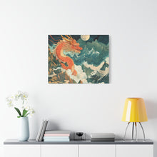 Load image into Gallery viewer, Lunar Year of the Dragon - Stretched Wall Decor for Home
