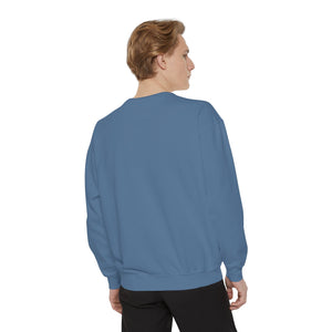 Veteran Flag Unisex Garment-Dyed Sweatshirt - Comfortable Tribute for Heroes