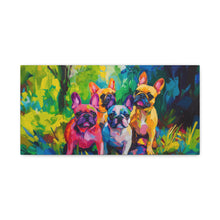 Load image into Gallery viewer, French Bulldog Canvas Art
