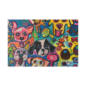 Dogs at play