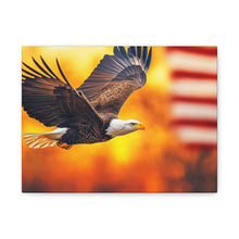 Load image into Gallery viewer, Patriotic Eagle Canvas Art - Inspirational Home Decor
