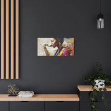 Load image into Gallery viewer, Saxophone Art Canvas, Elegant Wall Decor for Jazz Lovers, Music-Themed Home Decoration, Perfect Gift for Musicians, Unique Art Piece, [...]
