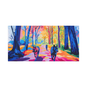 German Shepherd Canvas Art