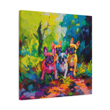 Load image into Gallery viewer, French Bulldog Canvas Art
