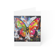 Load image into Gallery viewer, Colorful Butterfly Greeting Cards - Set of 1, 10, 30, or 50pcs - Perfect for Any Occasion
