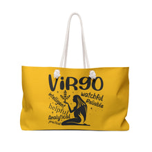 Load image into Gallery viewer, Weekender Bag - Virgo
