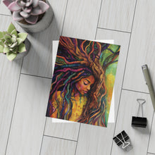 Load image into Gallery viewer, Grounded Woman of Color Postcard Bundles (envelopes included)
