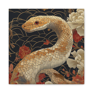 Lunar Year of the Snake - Canvas Print
