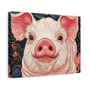 Lunar Year of the Pig - Matte Canvas