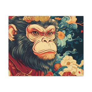 Lunar Year of the Monkey - Matte Canvas
