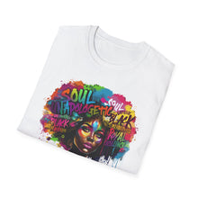 Load image into Gallery viewer, Soul Apologetic Unisex Softstyle T-Shirt - Celebrate Black Culture
