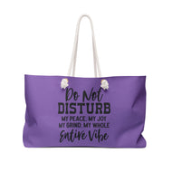 Weekender Bag - Do Not Disturb
