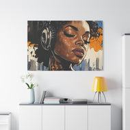 Empowering Music-Themed Canvas Art - 1.25