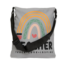 Load image into Gallery viewer, Adjustable Tote Bag (AOP) - Teacher
