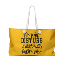 Load image into Gallery viewer, Weekender Bag - Do Not Disturb
