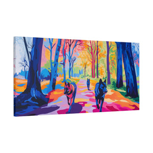 German Shepherd Canvas Art