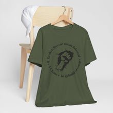 Load image into Gallery viewer, Empowering Unisex Jersey Tee - 'Broken Doesn’t Mean Defeated'
