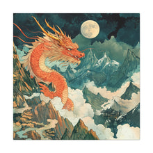 Load image into Gallery viewer, Lunar Year of the Dragon - Stretched Wall Decor for Home
