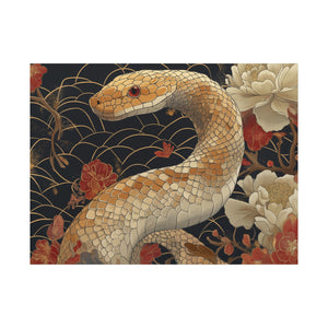 Lunar Year of the Snake - Canvas Print