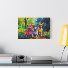 Load image into Gallery viewer, French Bulldog Canvas Art
