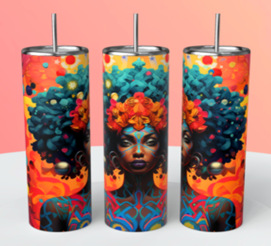 Colorful Black Woman17