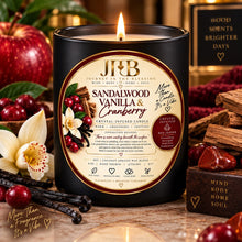 Load image into Gallery viewer, Sandalwood Vanilla &amp; Cranberry
