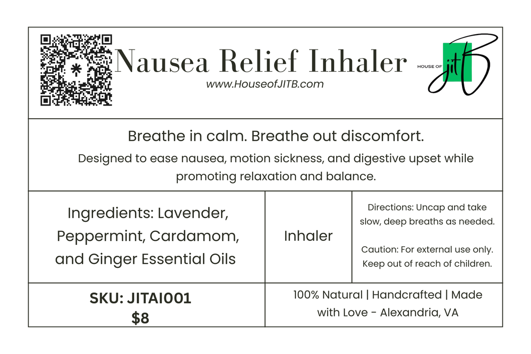 Nausea Relief Inhaler